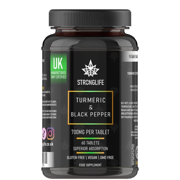 stronglife turmeric and black pepper