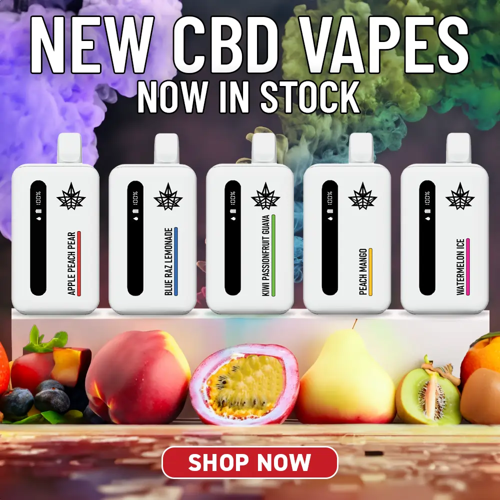 New CBD Vapes Mobile Banner