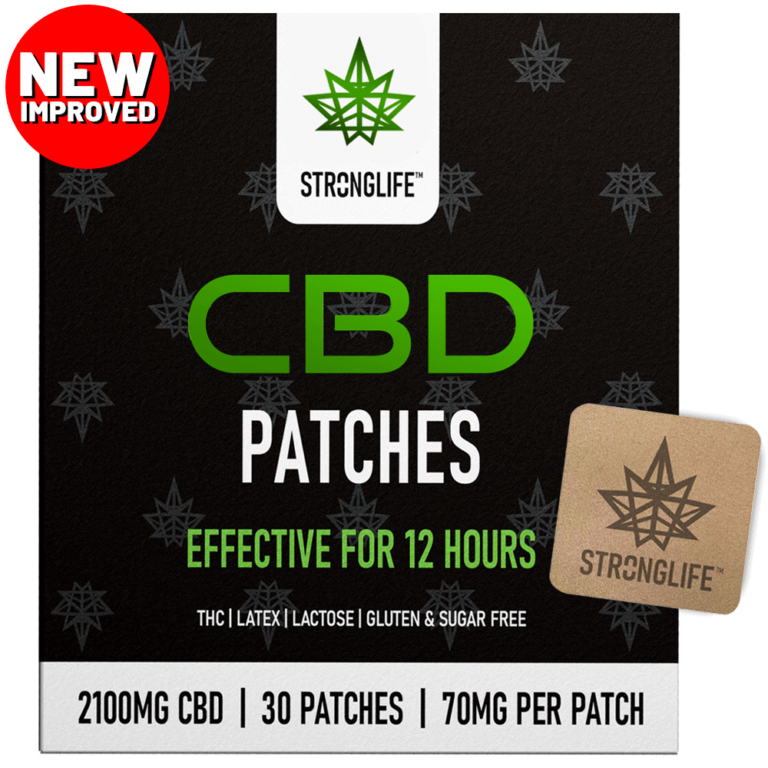 Buy CBD Patches UK 12Hour Relief For Anxiety & Pain