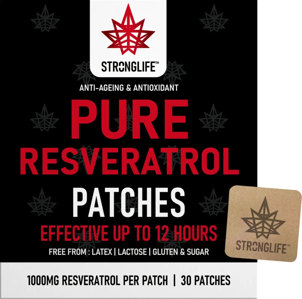 Resveratrol UK Patches Stronglife Transdermal Patches with Patch