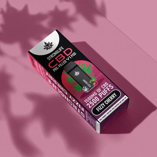 Stronglife V1 Vape Pod CBD Pod Vape Fizzy Cherry
