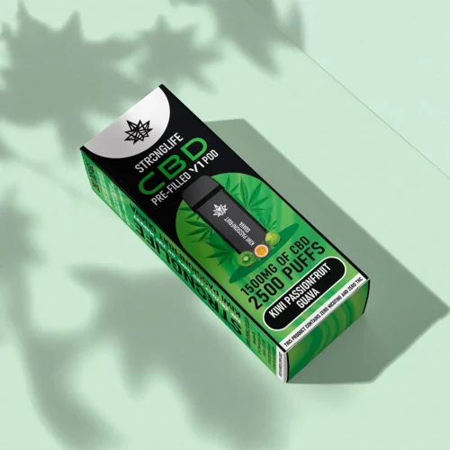 Stronglife V1 Vape Pod CBD Pod Vape Kiwi Passionfruit Guava