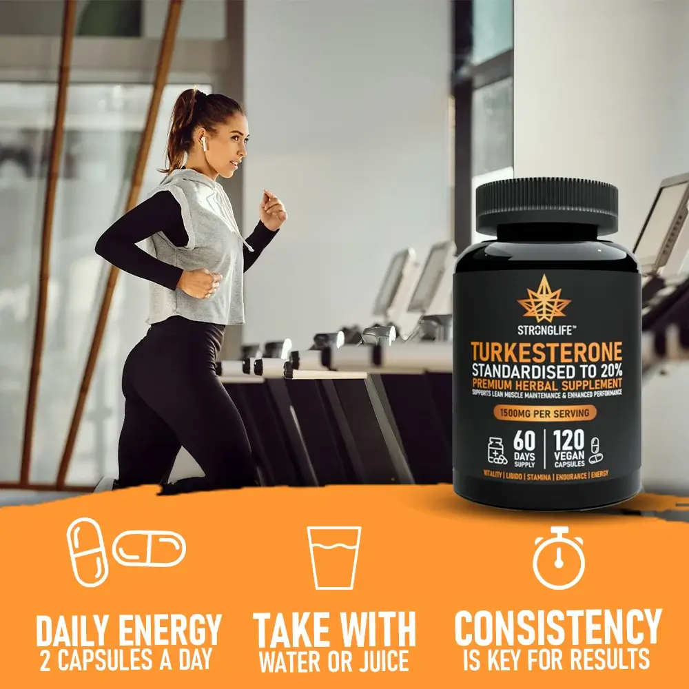 Stronglife Turkesterone Capsules Supplement How To Use