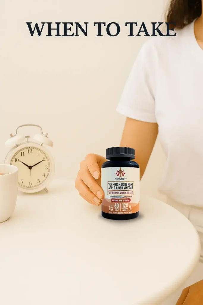 Stronglife When To Take Health Supplements