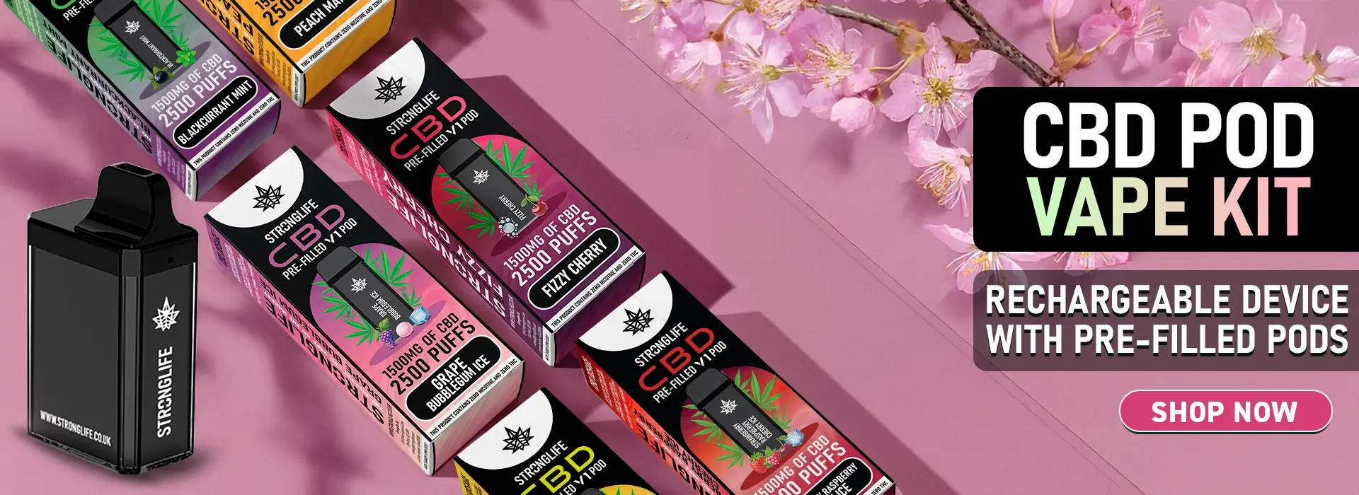 V1 CBD POD VAPE KIT