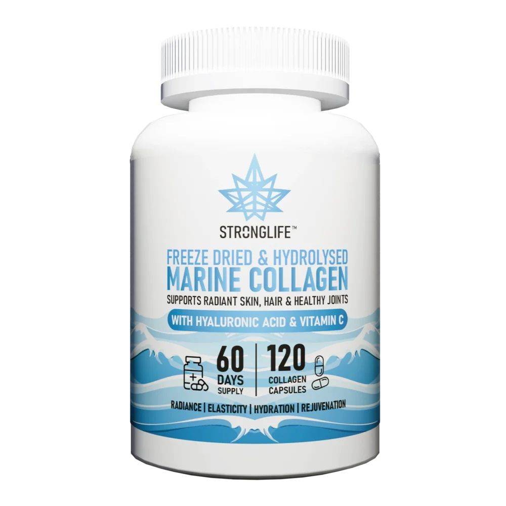 Buy Marine Collagen with Hyaluronic Acid Vitamin C Stronglife