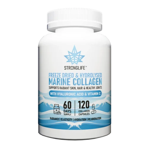 Buy Marine Collagen with Hyaluronic Acid Vitamin C Stronglife