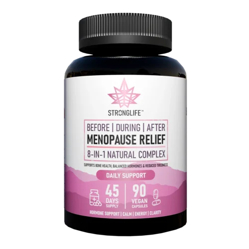 Buy Menopause Relief Capsules Menopause Capsules Daily Support 8-in-1 Natural Menopause Complex Stronglife