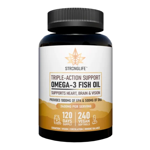 Buy Omega-3 Fish Oil Supplement EPA DHA Triple-Action Support Stronglife
