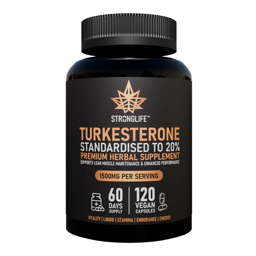 Buy Turkesterone UK Standardised to 20 Premium Herbal Supplement Stronglife