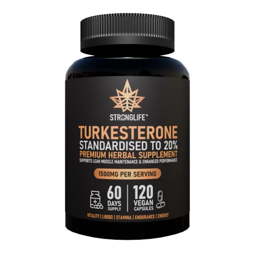 Buy Turkesterone UK Standardised to 20 Premium Herbal Supplement Stronglife