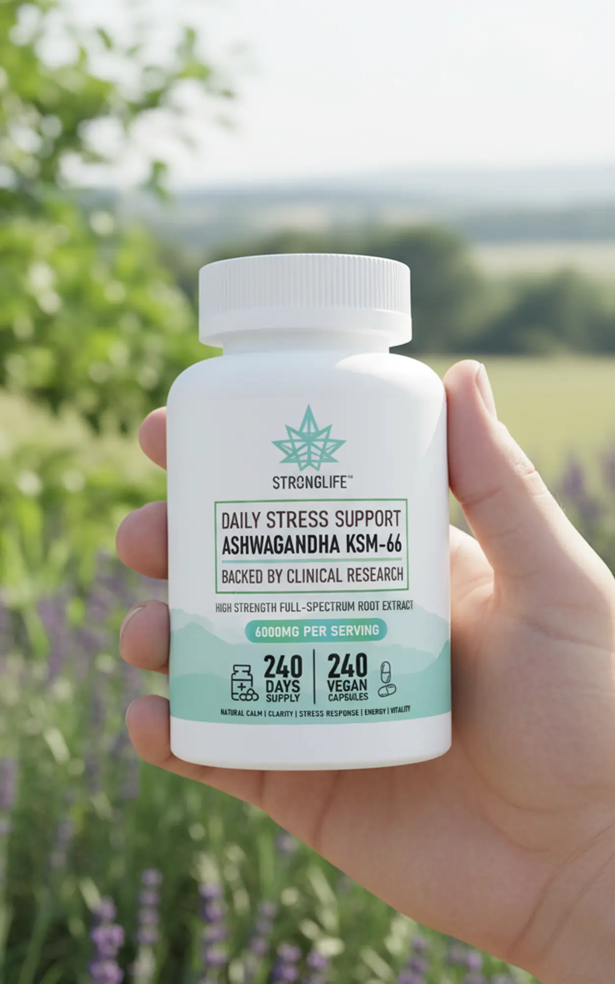 Stronglife Ashwagandha KSM-66 Capsules