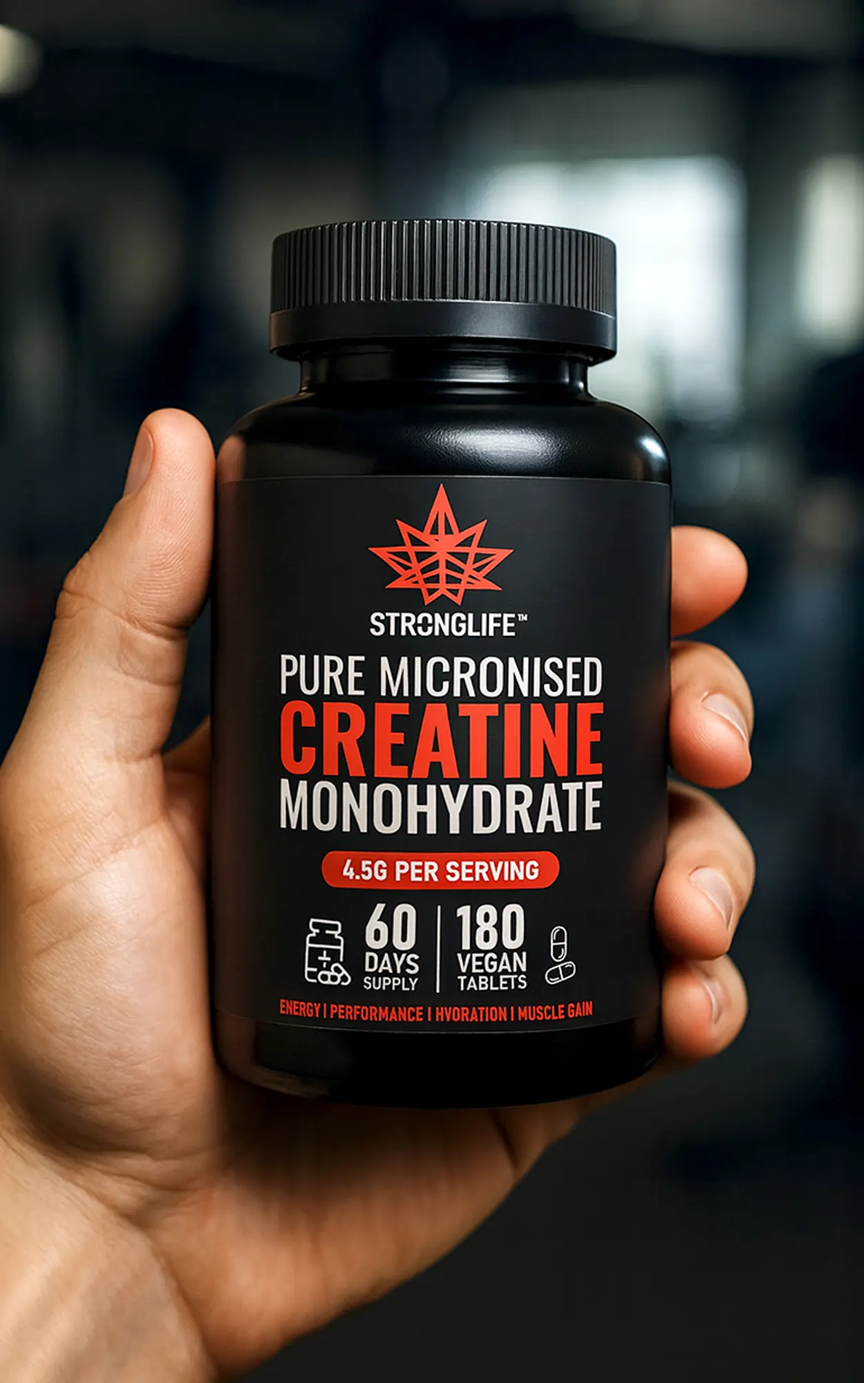 Micronised Creatine Monohydrate tablets