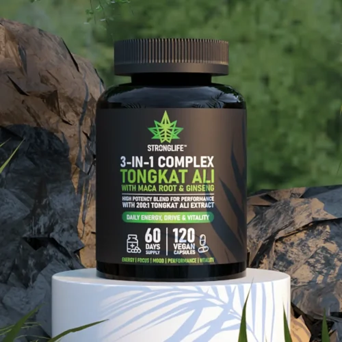 Stronglife Maca Root Capsules 3-in-1 Complex Tongkat Ali Ginseng