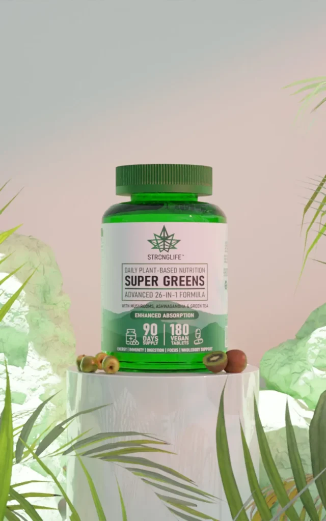 Stronglife Plant Based Nutrition Super Green Tablets