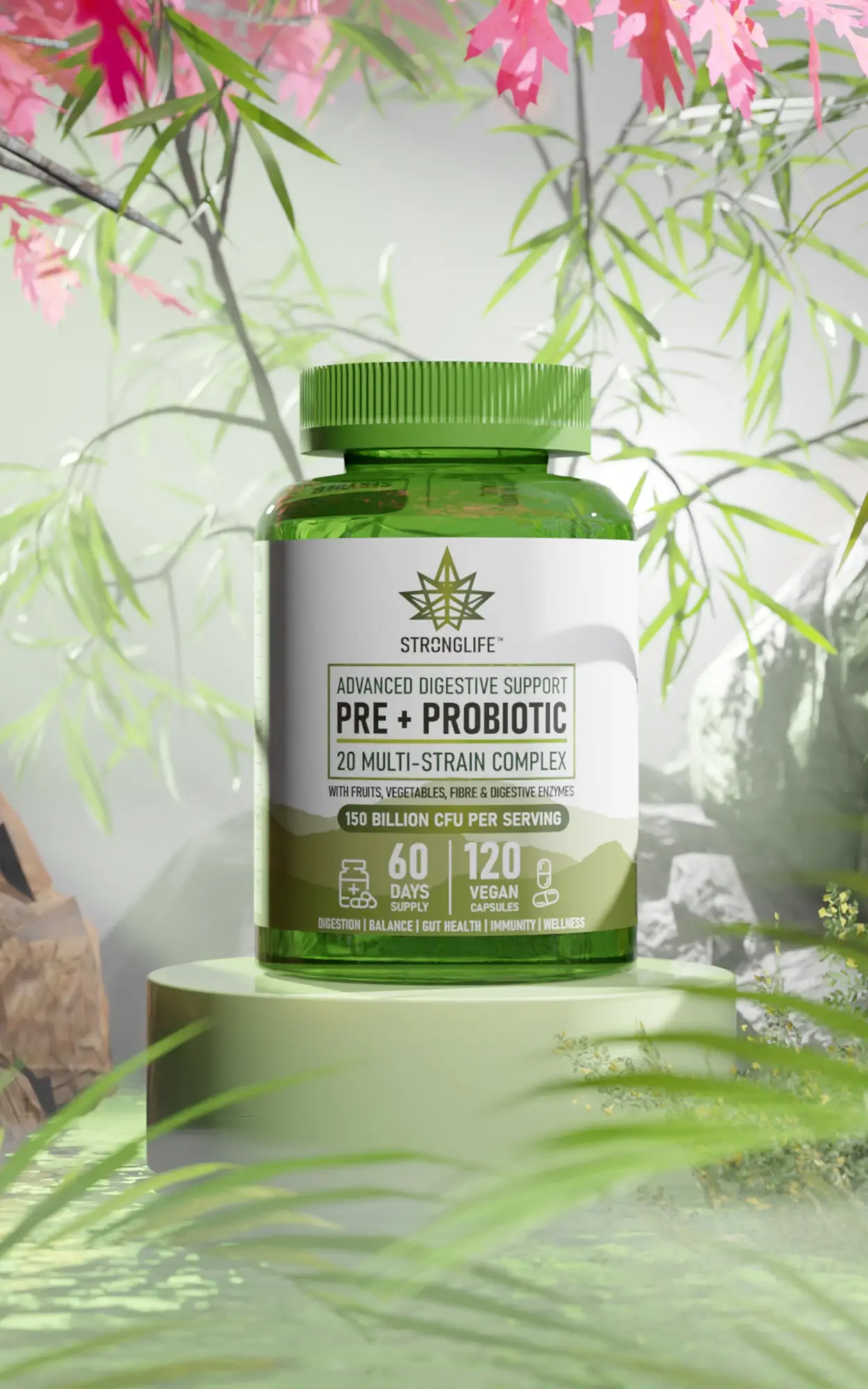Prebiotic and Probiotic Complex capsules