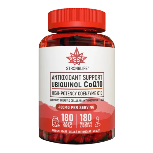 Buy CoQ10 Capsules Ubiquinol Coenzyme Q10 Antioxidant Support Stronglife