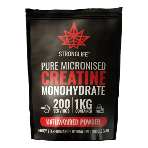 Micronised Creatine Monohydrate Powder Stronglife 1KG Creatine Monohydrate 1kg