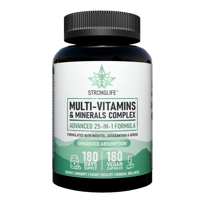 Multi Vitamins and Minerals​ Complex Capsules | Advanced 25-in-1 Formula