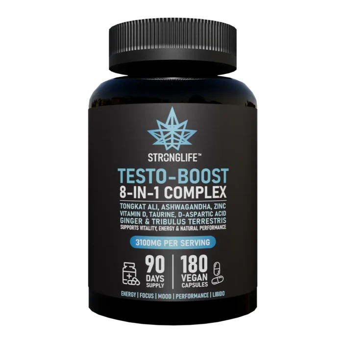Testo Boost Capsules | 8-in-1 Testosterone Complex
