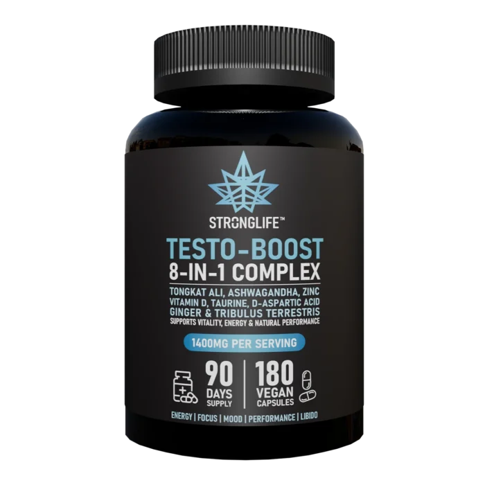 Testo Boost Capsules | 8-in-1 Testosterone Complex