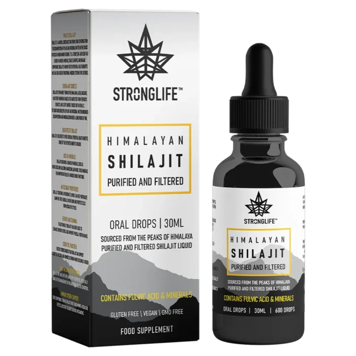 Organic Himalayan Shilajit Resin Drops