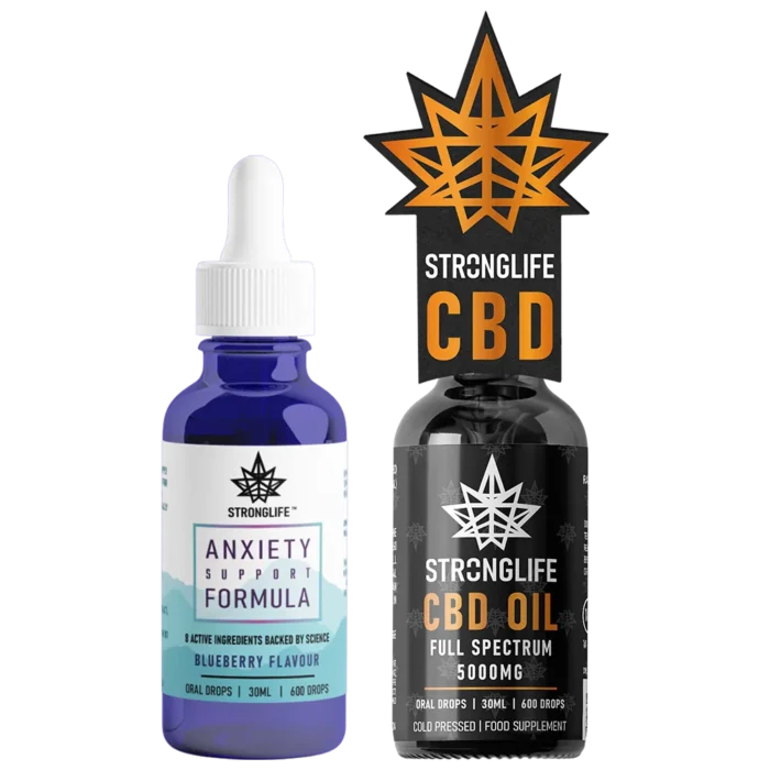 Anxiety Support Bundle (Anxiety Drops + CBD Oil)
