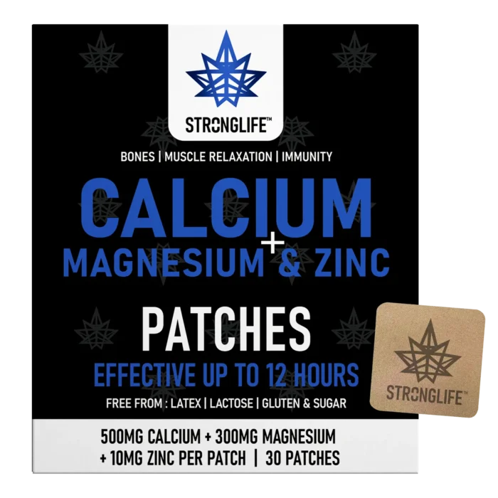 Stronglife Bone Health Patches Calcium Magnesium Zinc Patches Bones Muscle Relaxation Immunity