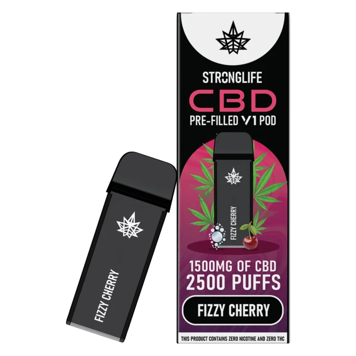 Fizzy Cherry V1 Prefilled CBD Vape Pod (Flavour Pod)