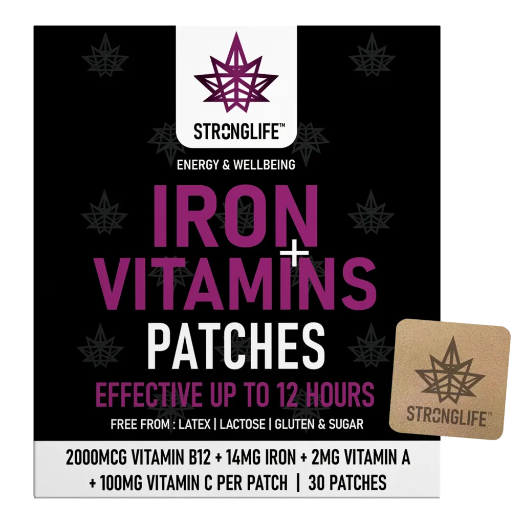 Stronglife Iron Vitamins Patches Iron Patches Vitamin B12 Vitamin A Vitamin C