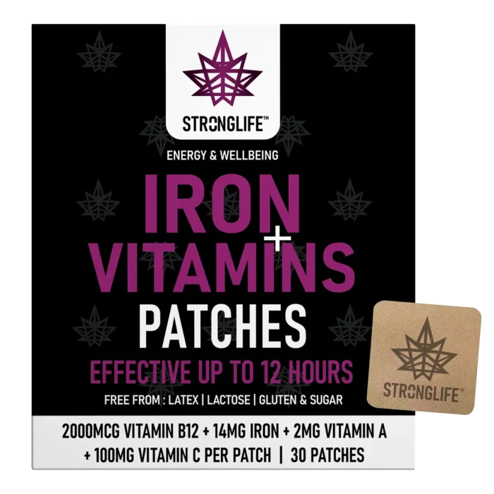 Stronglife Iron Vitamins Patches Iron Patches Vitamin B12 Vitamin A Vitamin C