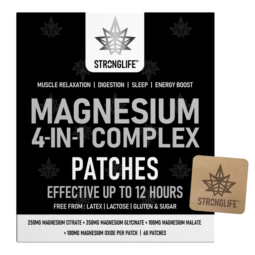 Stronglife Magnesium Patches Magnesium Complex Magnesium Glycinate Magnesium Citrate Magnesium Malate Magnesium Oxide Transdermal