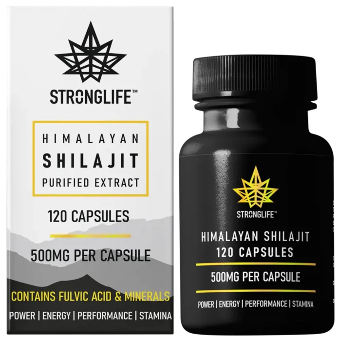 Organic Himalayan Shilajit Capsules