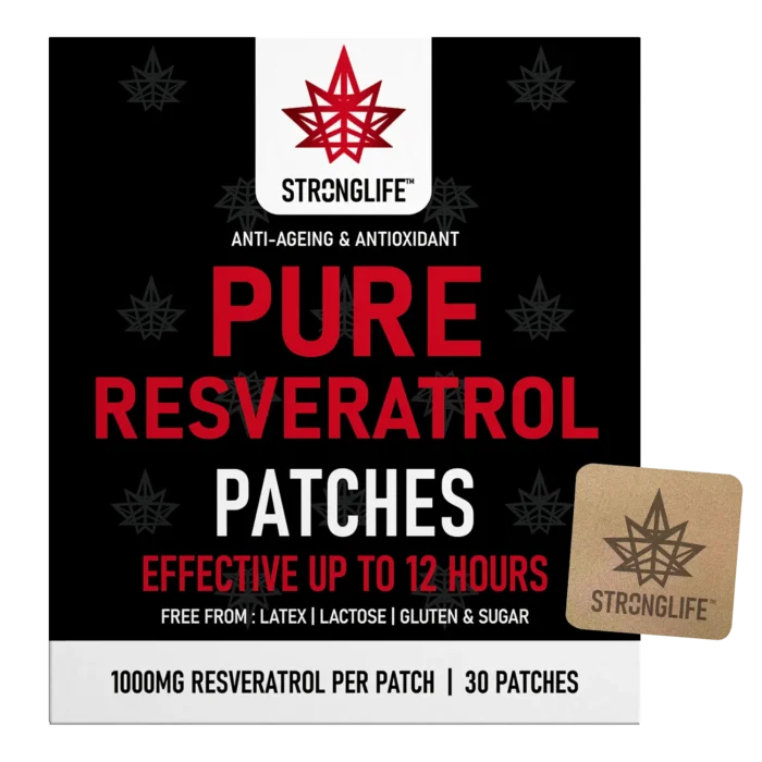 Stronglife Resveratrol Patches Resveratrol Transdermal Patches Anti-Ageing Antioxidant