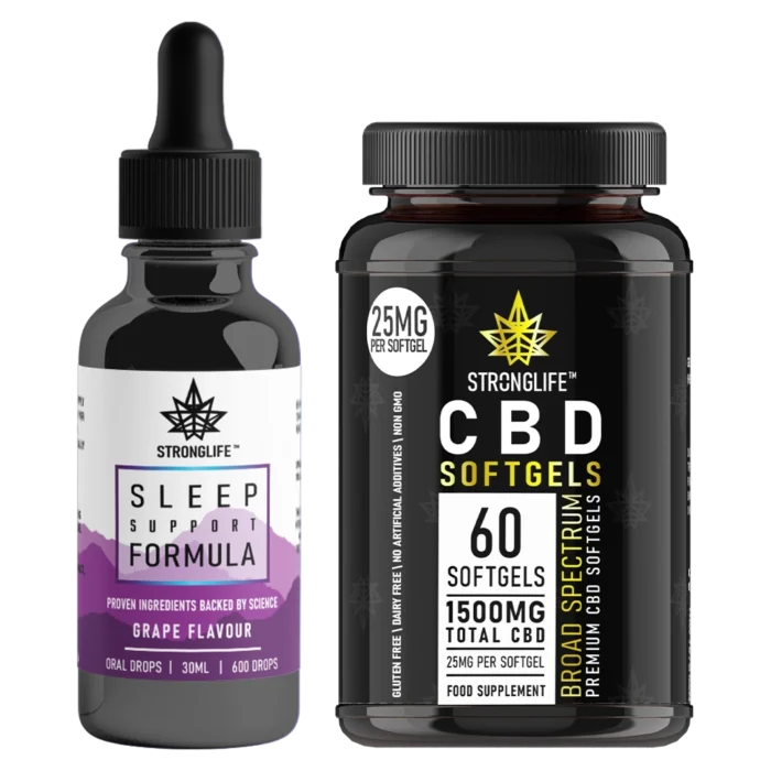 Sleep Support Bundle (Sleep Drops + CBD Softgels)