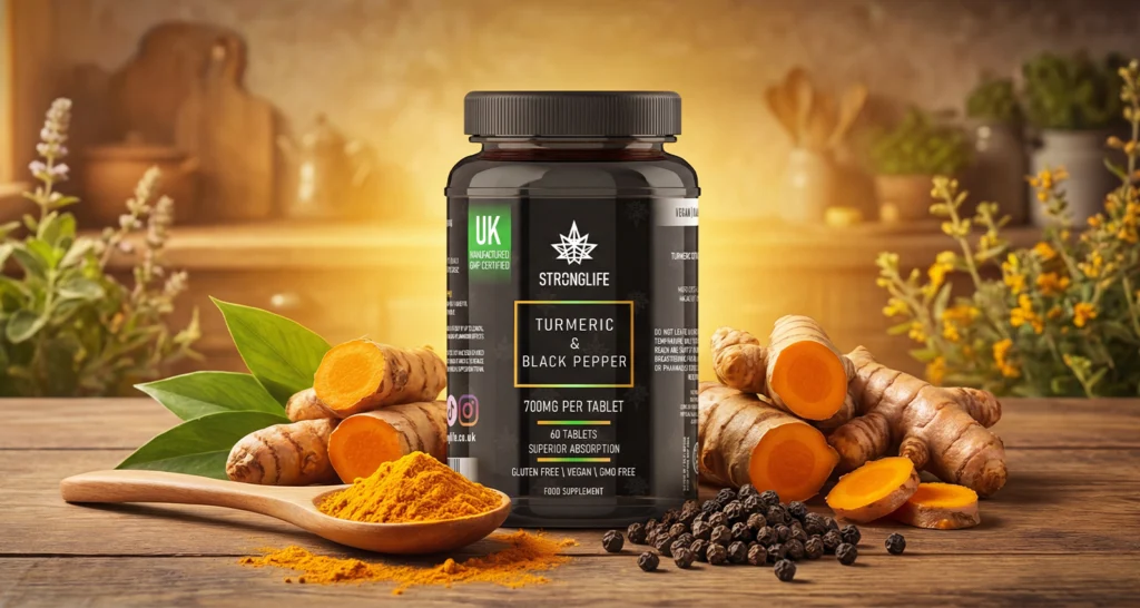 How Long Does Turmeric Take to Work Stronglife Turmeric Curcumin Turmeric & Black Pepper Tablet 2