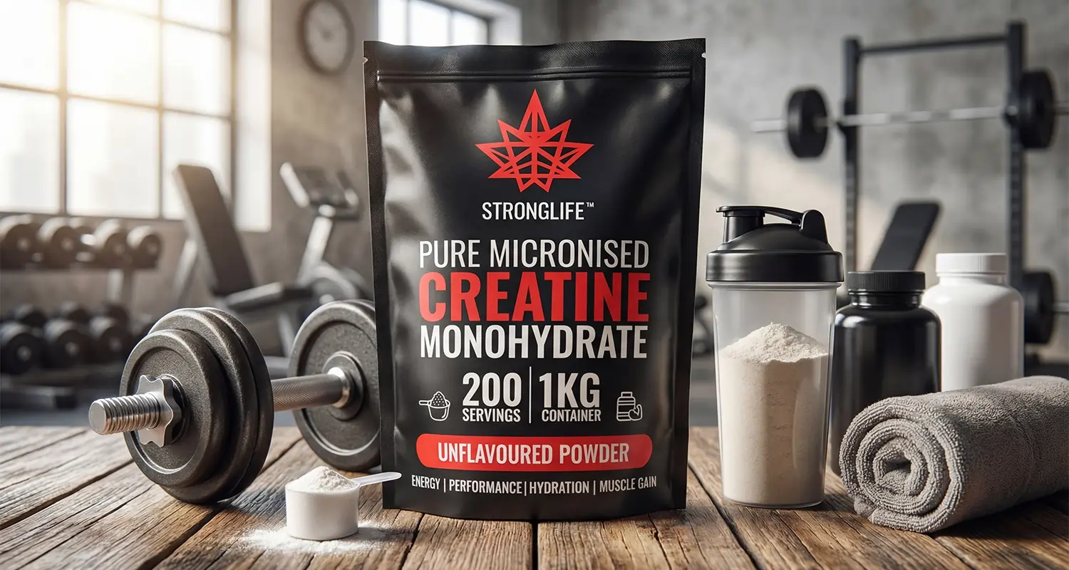 Stronglife Micronised Creatine Monohydrate Powder 1kg