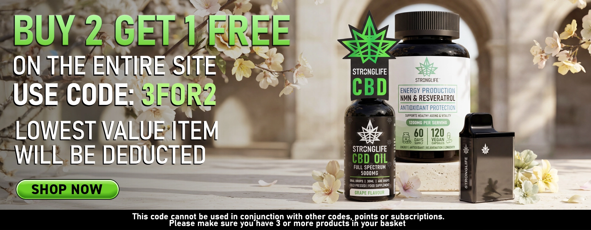 Buy 2 Get 1 Free Stronglife Health Supplements