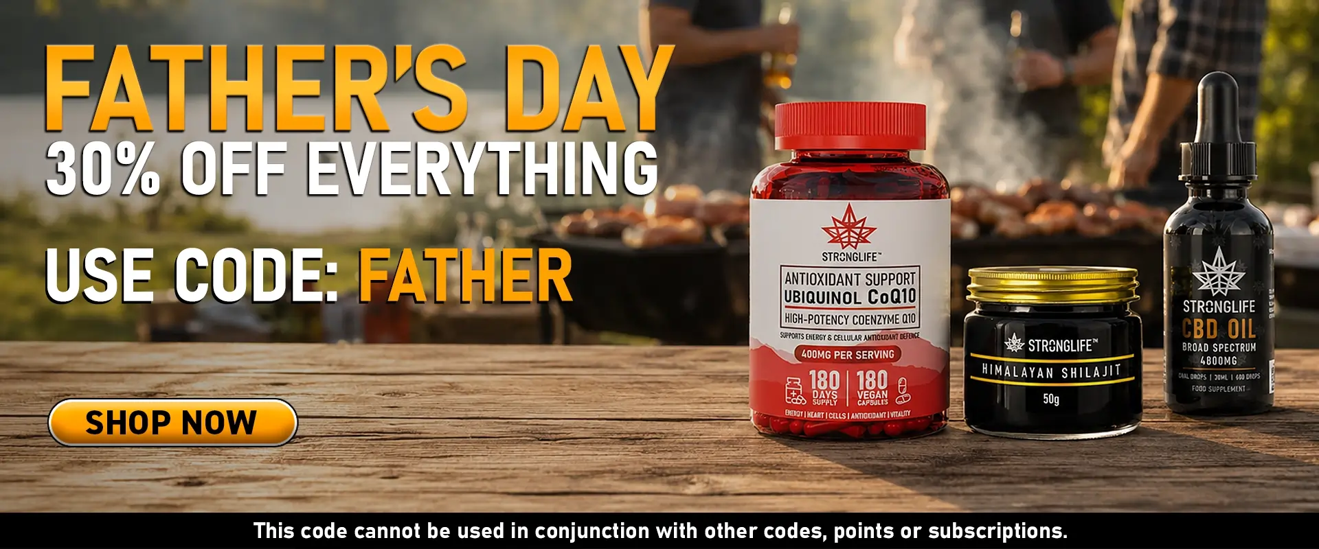30% OFF - Fathers Day - Desktop