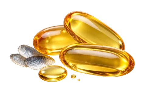 Fish oil omega-3 specimen