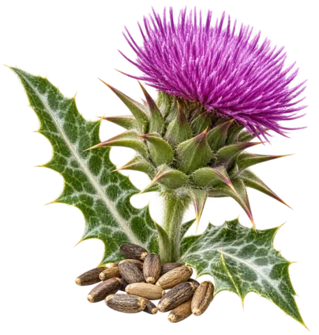 Milk thistle specimen