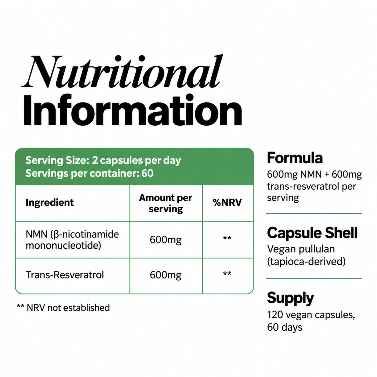 nmn-and-resveratrol-capsules-nutritional-information